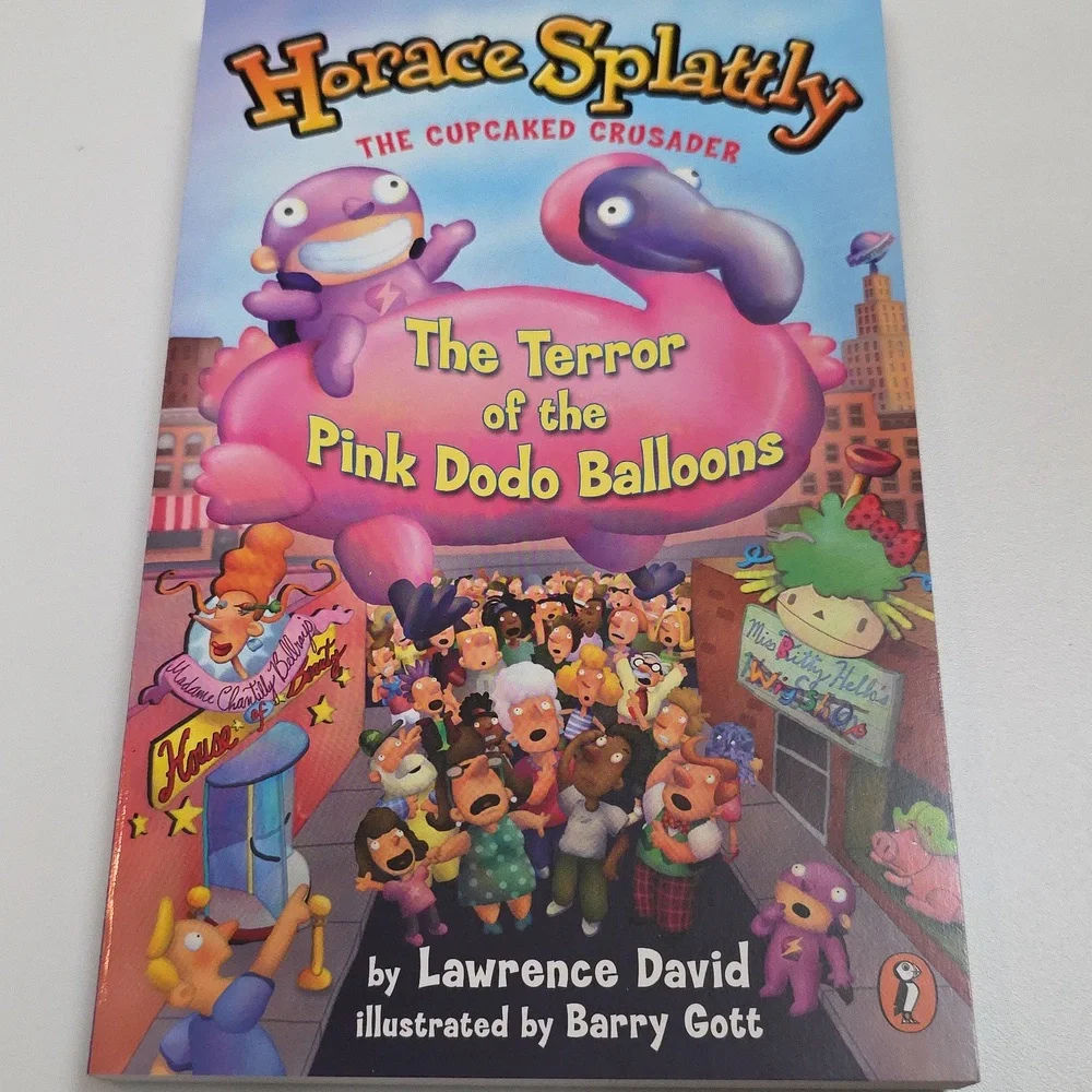 Horace Splattly Books By Lawrence David Readers Ages 7 - 12 Chapter Books